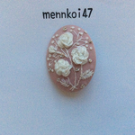 刺繍ブローチ