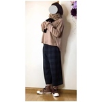 お値引き致しました。柔らかゆったり楽ちん、最高の肌触りのかわいいリラクシングチェックパンツ💖イージーパンツ。大人可愛い。可愛い。デート❤️