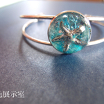 海辺の爽やかバングル【明青】