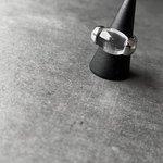 New ▽ Silver ring R114