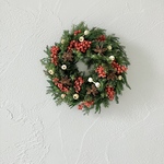 560 来年も飾れる♪クリスマスリース クリスマス飾り クリスマスインテリア クリスマスディスプレイ クリスマス雑貨 リース 