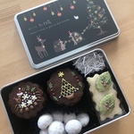 ★クリスマス限定デザイン★ちいさな窓のクッキー缶S