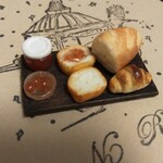 フランスパン　クロワッサン　ミニチュア