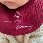 christmas bib,