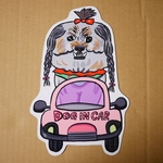 #19 マグネットステッカー　小サイズ『ぼっちのべりぃちゃん 三つ編みver』