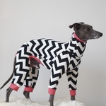 zigzag quilt rompers long neck