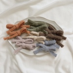 fur knit ribbon -short-