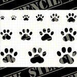 ステンシルシート　【D-12】