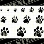 ステンシルシート　【D-13】