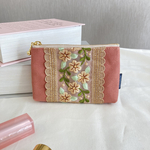インド刺繍リボンのミニポーチ