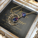 ネックレス「月夜の雫」