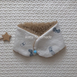 new//choucho  ハンドメイド キッズマフラー ミナペルホネン生地使用