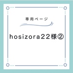 hosizora22様専用ページ②