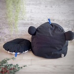 鍋のお布団　保温効果が持続する鍋カバー　くまくん