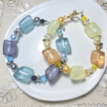 【winter sale】🧡💛ランダムビーズブレスレット