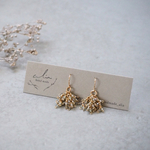 "Greensapphire..petitbubble" 14kgf グリーンサファイアフックピアス☽ 