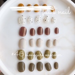 ネイルチップ【#46 kimagure onecolor】