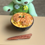 ミニチュアカツ丼