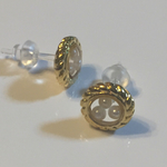 サークルパールのピアス