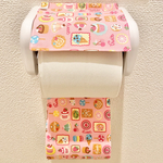 トイレットペーパーホルダーカバー   スイーツ柄