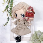 リボンベルト付きワンピース＊【イーマリーちゃんサイズ】