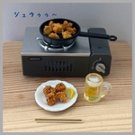 21時販売開始します。再販　ミニチュア唐揚げセット