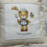 可愛いシェフ👩‍🍳🧸クッションカバー