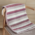 あったかブランケット🧶グラニーストライプブランケット