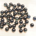 限定1set B級品 12mm 100個 ガラスカボション  サーモカボションの不良品 ガラス玉