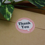 【新柄】Thankyou吹き出しシール
