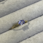 twilight  ring     タンザナイトオーバルファセットカット