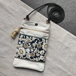 刺繍リボンスマホショルダーバッグNo.43