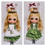 ブライス お洋服  アリス風うさみみセット