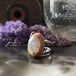 オパール🌈ラブポーション🔮カンテラオパールのリング🌈 #カンテラオパール＃リング＃指輪＃ギフト＃アクセサリー＃ファッション＃天然石#Gift#リング＃ブライダル＃フリーサイズリング＃オープンリング