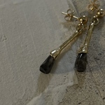 初回限定!Special price   「shizuku」　gold×clear Black