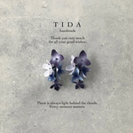 purple flower 【ピアス/イヤリング】No.165