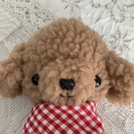 手洗いOK♪もふもふトイプードルぬいぐるみ④