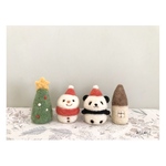 パンダさんと雪だるまさんのクリスマス