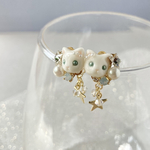星ねこピアス/イヤリング