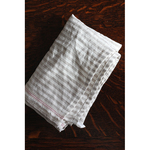 リネン100％亜麻色4mmストライプ_フリークロス
