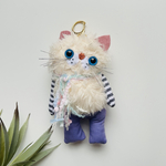 【2837番】ふわもこ猫chanチャームストラップ
