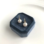 本真珠　ホワイトパールシンプルピアス　