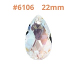 お得★スワロフスキー #6106 ／22mm クリスタルシマー ／1個