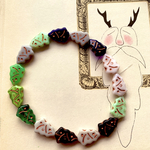 【15コセット】JIRI＊IVANA #czech beads#チェコビーズ　christmas tree 17✖️12㍉ mix assort