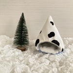 ハムスターのあったかテント⛺牛さん柄🐄