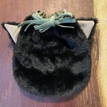 保護猫チャリティ巾着B※難あり