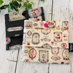 ラミネート移動ポケット　YUWA ケーキ柄★バンドクリップ付★長く使える♪