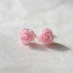 プチ薔薇のピアス