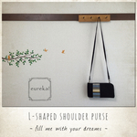 【在庫処分価格】- fill me with your dreams- L字型お財布ショルダー
