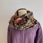 ウイリアムモリス アネモネスヌード(オレンジ／ブラック)